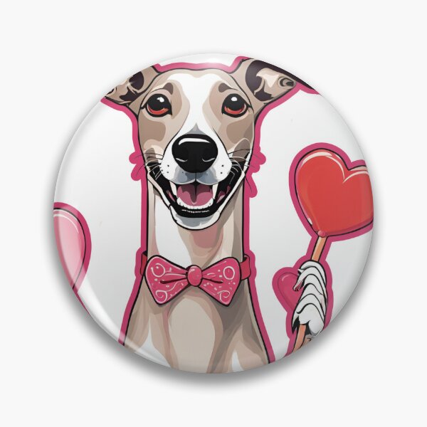 Item preview, Valentine's Day Whippet Love designed and sold by GoodyPaws.