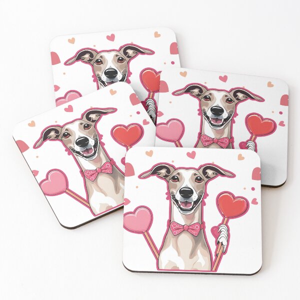 Item preview, Valentine's Day Whippet Love designed and sold by GoodyPaws.