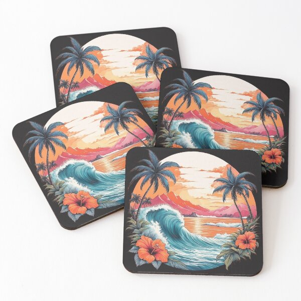 Item preview, Tropical surfing beach designed and sold by JackFreestone.