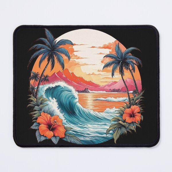 Item preview, Tropical surfing beach designed and sold by JackFreestone.