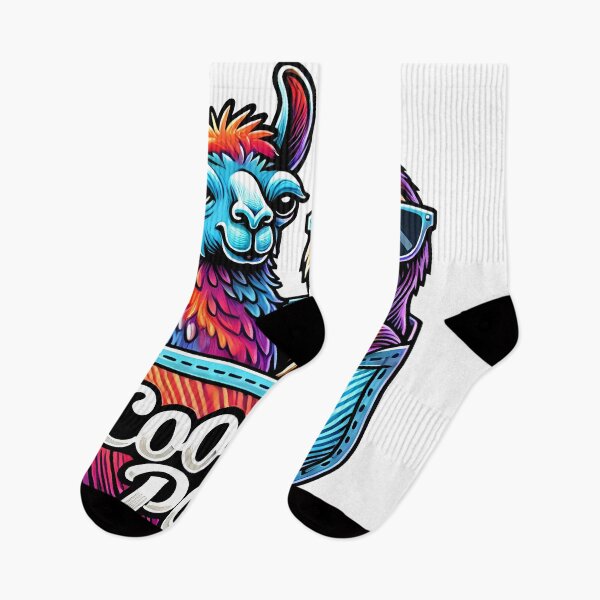 Item preview, Cool Pals Llama and Sloth Pocket Design designed and sold by DrawHandArt.