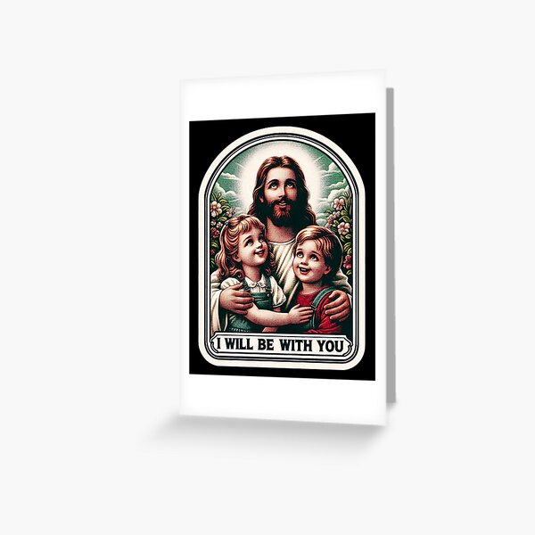 Item preview, I Will Be With You Jesus Christ Children Of God designed and sold by plushism.