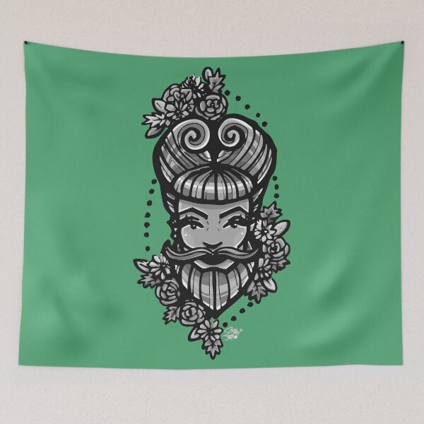 Item preview, Bearded Lady  designed and sold by Brogan Tickner.