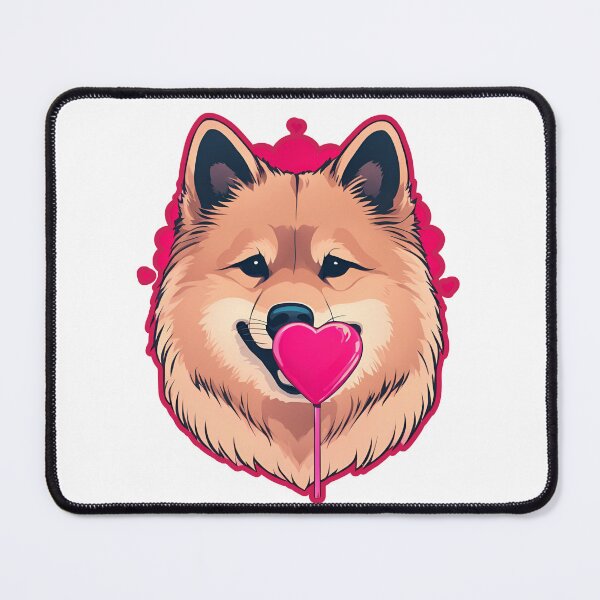 Item preview, Valentine's Day Eurasier Love designed and sold by GoodyPaws.