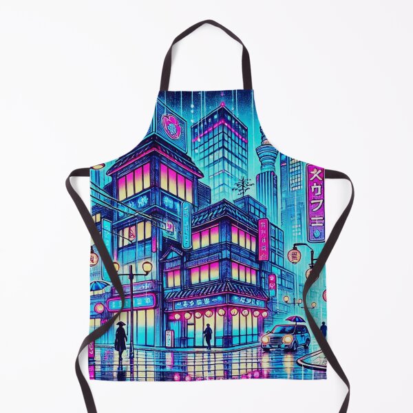 Item preview, Neo-Tokyo in the Rain designed and sold by MonoVibe.