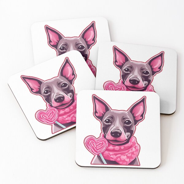 Item preview, Amor por el perro sin pelo peruano en el día de San Valentín designed and sold by GoodyPaws.