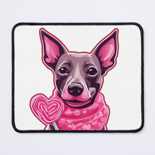 Item preview, Valentine's Day Peruvian Hairless Dog Love designed and sold by GoodyPaws.