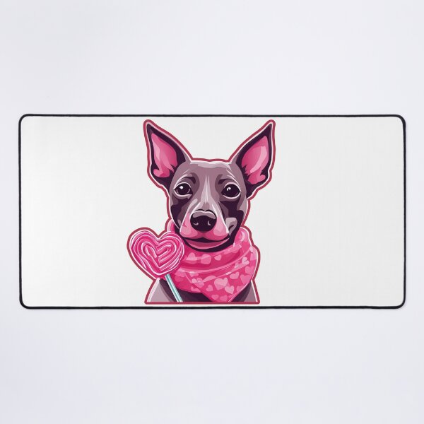 Item preview, Valentine's Day Peruvian Hairless Dog Love designed and sold by GoodyPaws.