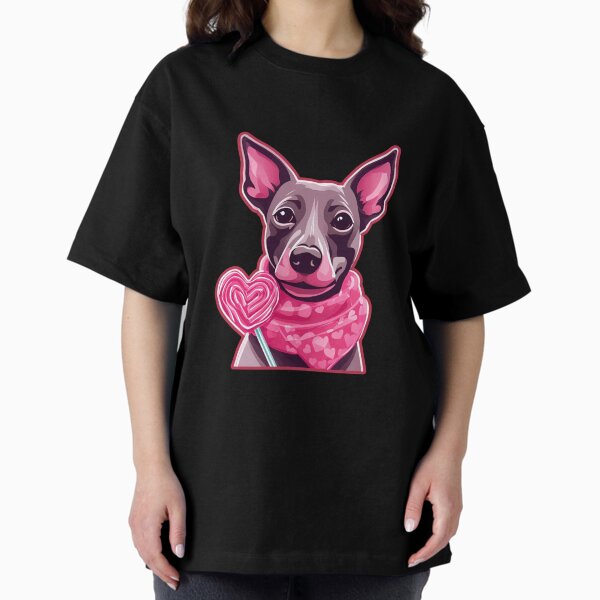 Vista previa del artículo con la obra «Amor por el perro sin pelo peruano en el día de San Valentín», diseñado y vendido por GoodyPaws.