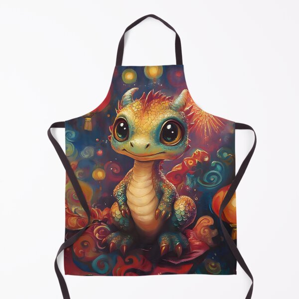 Item preview, Lantern Glow Baby Dragon designed and sold by AI-Only Creations.