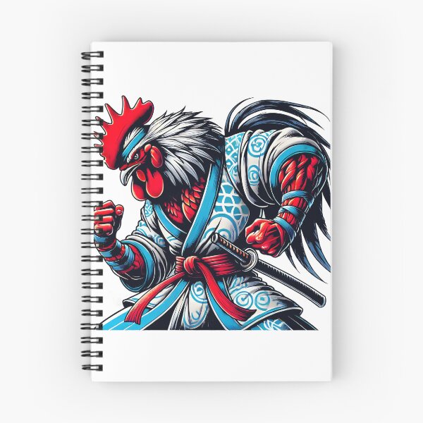 Item preview, Samurai Rooster Martial Arts Warrior designed and sold by DrawHandArt.