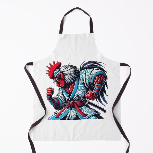Item preview, Samurai Rooster Martial Arts Warrior designed and sold by DrawHandArt.