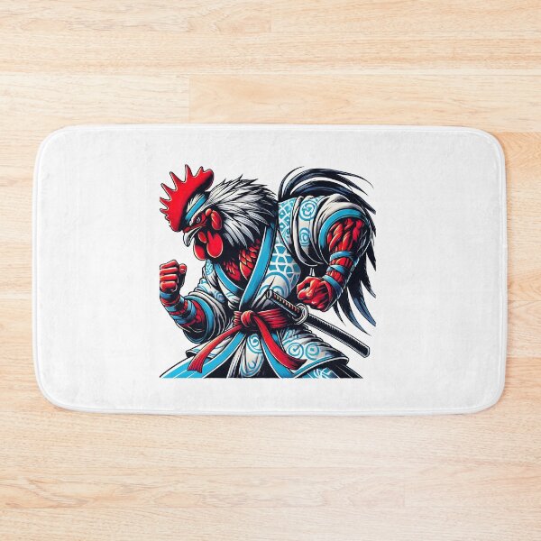 Item preview, Samurai Rooster Martial Arts Warrior designed and sold by DrawHandArt.