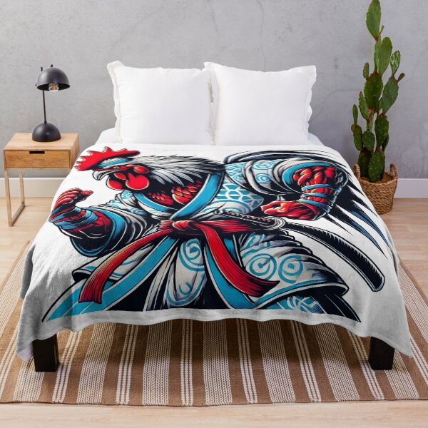 Item preview, Samurai Rooster Martial Arts Warrior designed and sold by DrawHandArt.