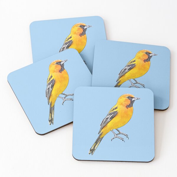 Item preview, Streak-backed Oriole Black Alternate Design  designed and sold by designsasstultd.