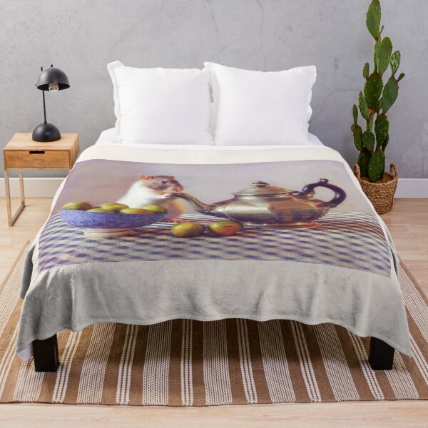 Item preview, Snoozy with teapot and prunes designed and sold by Ellen van Deelen.