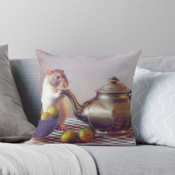 Item preview, Snoozy with teapot and prunes designed and sold by Ellen van Deelen.