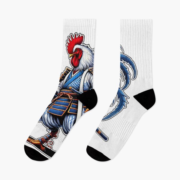 Item preview, Samurai Rooster Warrior in Full Armor designed and sold by DrawHandArt.