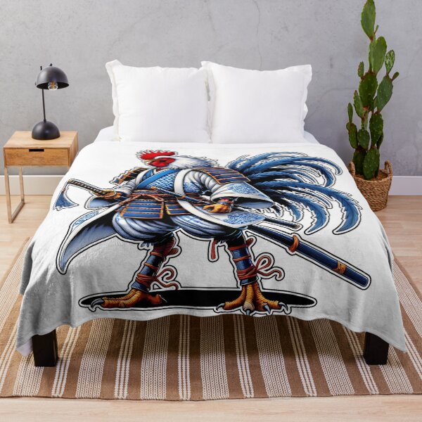 Item preview, Samurai Rooster Warrior in Full Armor designed and sold by DrawHandArt.