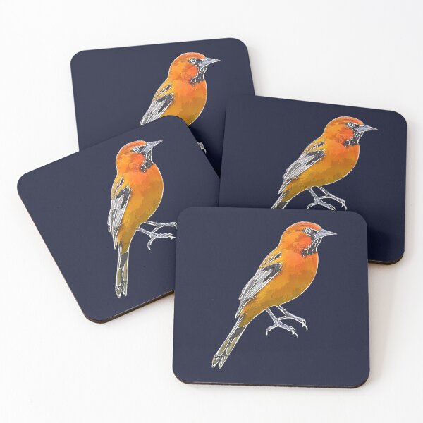 Item preview, Streak-backed Oriole White Alternate Design  designed and sold by designsasstultd.