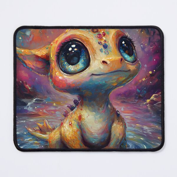 Item preview, Rainbow Waters Baby Dragon designed and sold by AI-Only Creations.