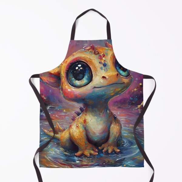 Item preview, Rainbow Waters Baby Dragon designed and sold by AI-Only Creations.