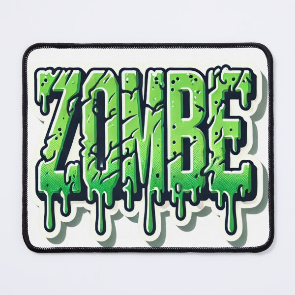 Item preview, " ZOMBIE Text Design" designed and sold by ForFamily1120.