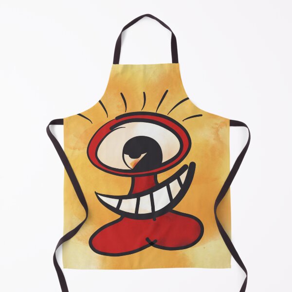 Item preview, EPIC // Hand-drawn comic character with lust and power on yellow watercolor background designed and sold by artbymuni.