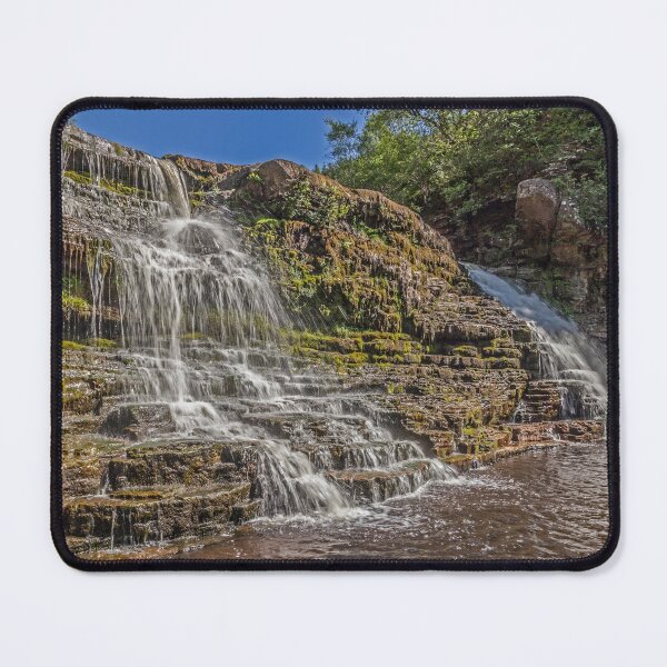 Item preview, Cascading Cramell Linn Waterfall Over Rocky Terrain designed and sold by David Patterson.