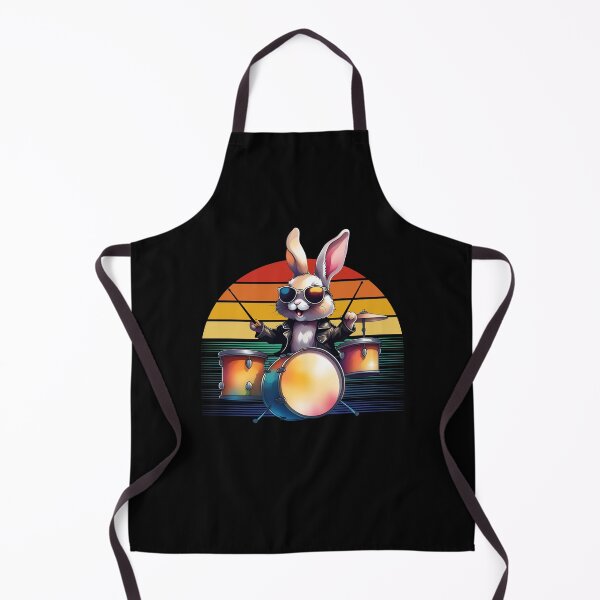 Item preview, Rabbit Musician , Rabbit Drummer,  Drummer Teacher,Music Lover, Drummer Player,Percussion designed and sold by KolorellaS.