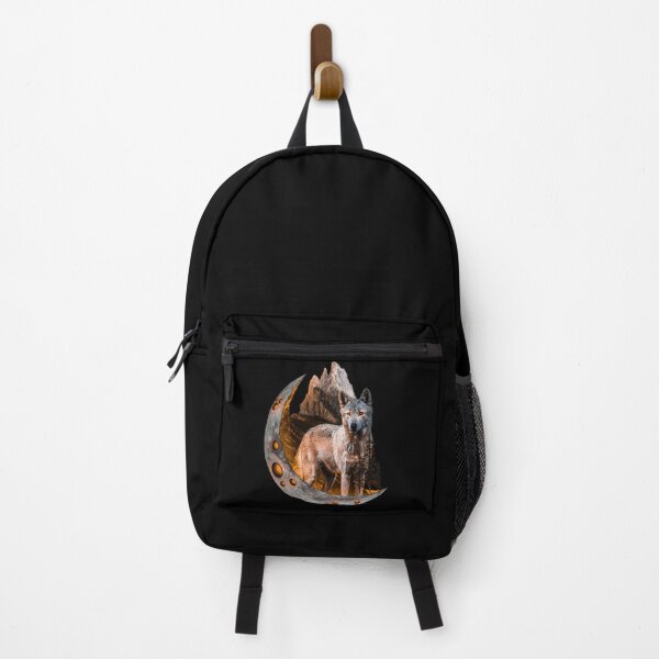 Item preview, Wolf within the moon - ORANGE designed and sold by StefAnimal.