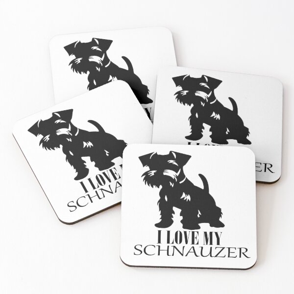 Item preview, I LOVE MY SCHNAUZER designed and sold by hemp3x.