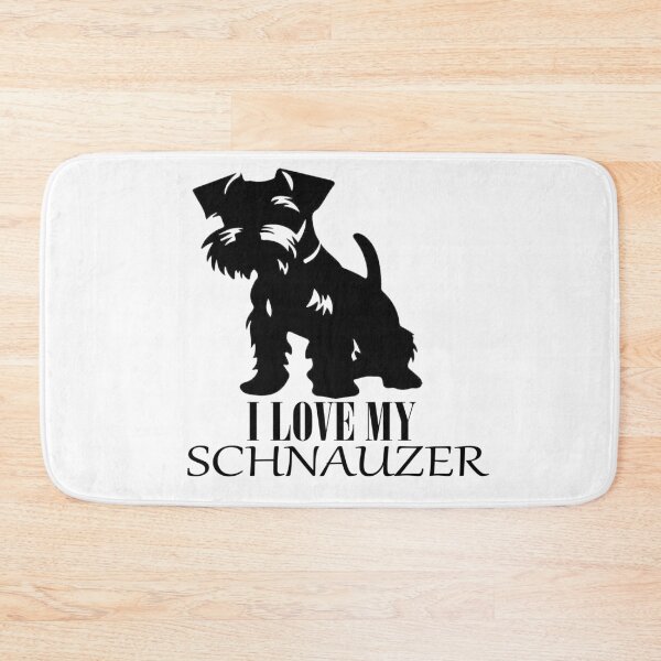 Item preview, I LOVE MY SCHNAUZER designed and sold by hemp3x.