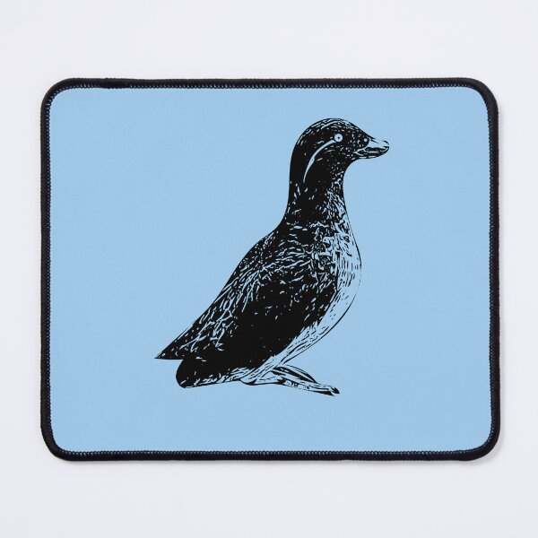 Item preview, Parakeet Auklet Black Design  designed and sold by designsasstultd.