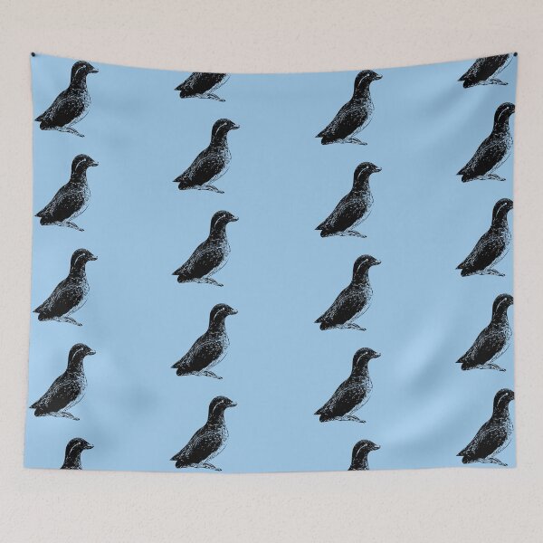 Item preview, Parakeet Auklet Black Design  designed and sold by designsasstultd.