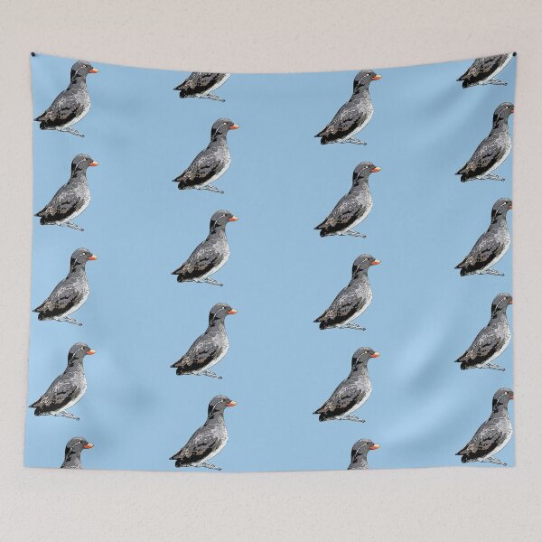 Item preview, Parakeet Auklet Black Alternate Design  designed and sold by designsasstultd.