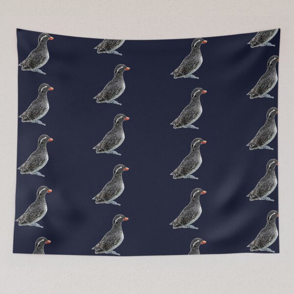 Item preview, Parakeet Auklet White Alternate Design  designed and sold by designsasstultd.