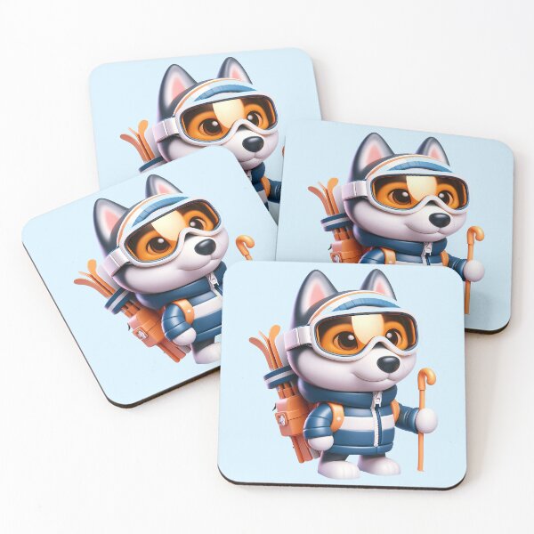 Item preview, Adventurous Skiing Dog designed and sold by LV-creator.