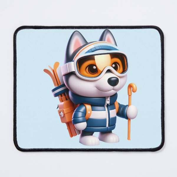 Item preview, Adventurous Skiing Dog designed and sold by LV-creator.