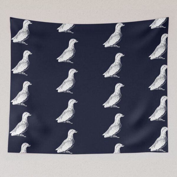 Item preview, Parakeet Auklet White Design  designed and sold by designsasstultd.