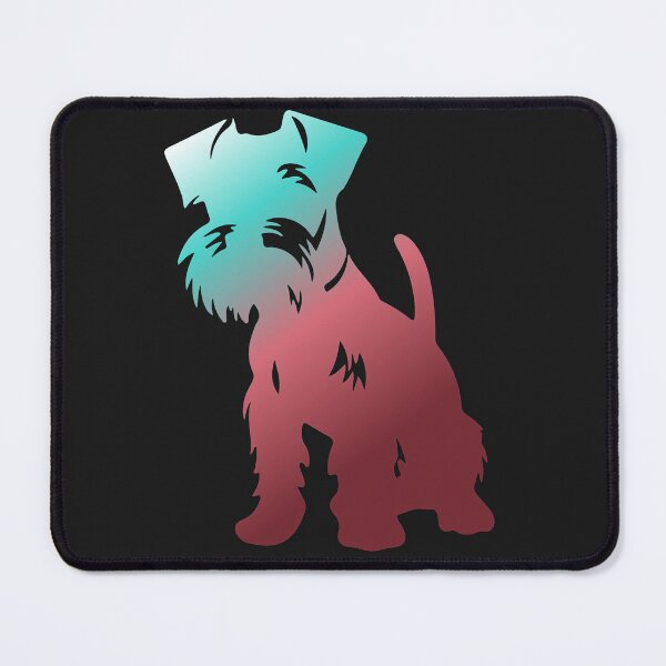 Item preview, Colorful Schnauzer mini vintage designed and sold by hemp3x.