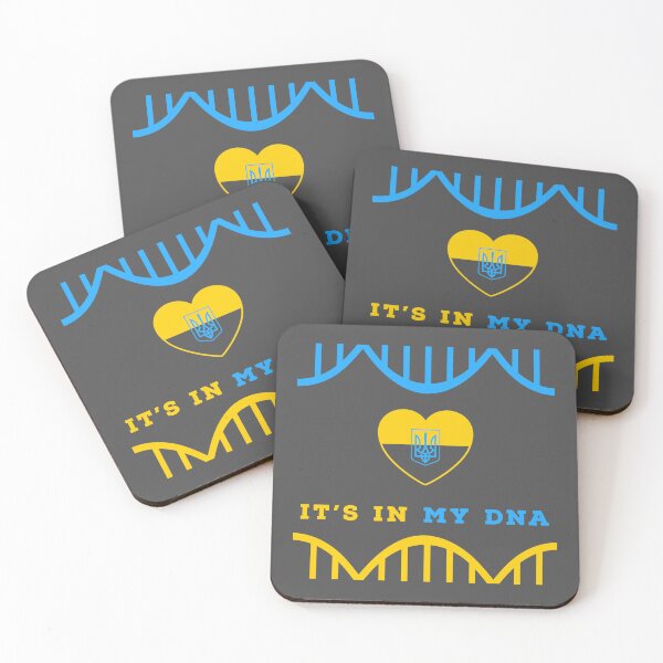 Item preview, Ukraine heart: it is in my DNA ▩ designed and sold by cabana.space.