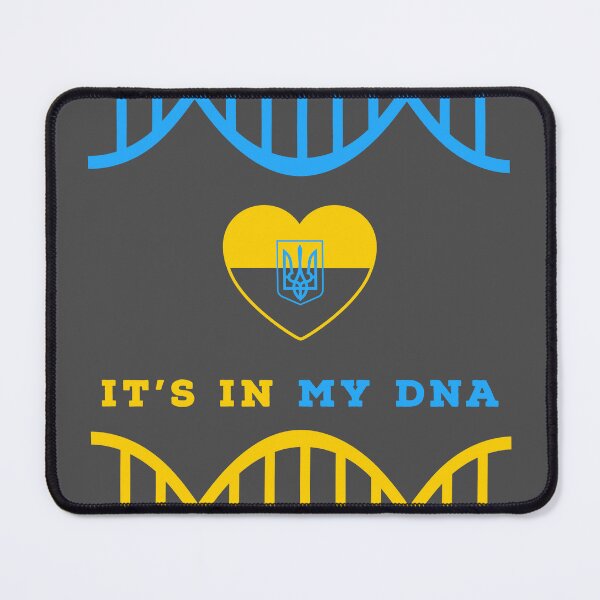 Item preview, Ukraine heart: it is in my DNA ▩ designed and sold by cabana.space.