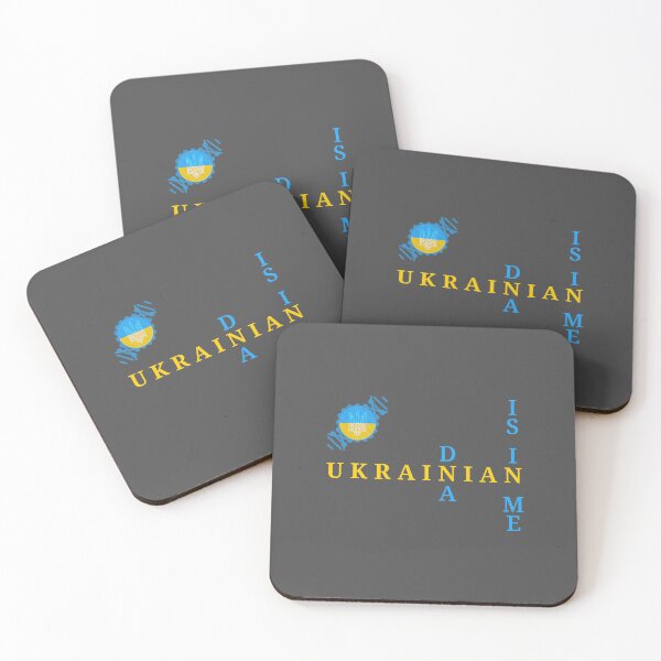 Item preview, Ukrainian DNA is in me: flag ▩ designed and sold by cabana.space.