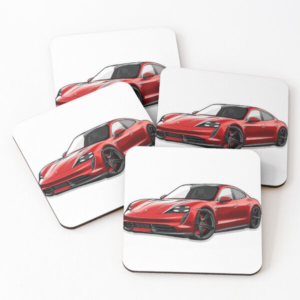 Item preview, Red Porsche Taycan designed and sold by mpeklin.