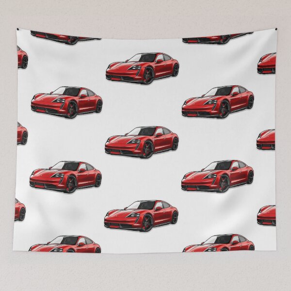 Item preview, Red Porsche Taycan designed and sold by mpeklin.