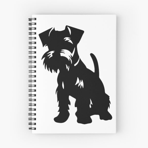 Item preview, Mini Blacka Schnauzer Portrait designed and sold by hemp3x.
