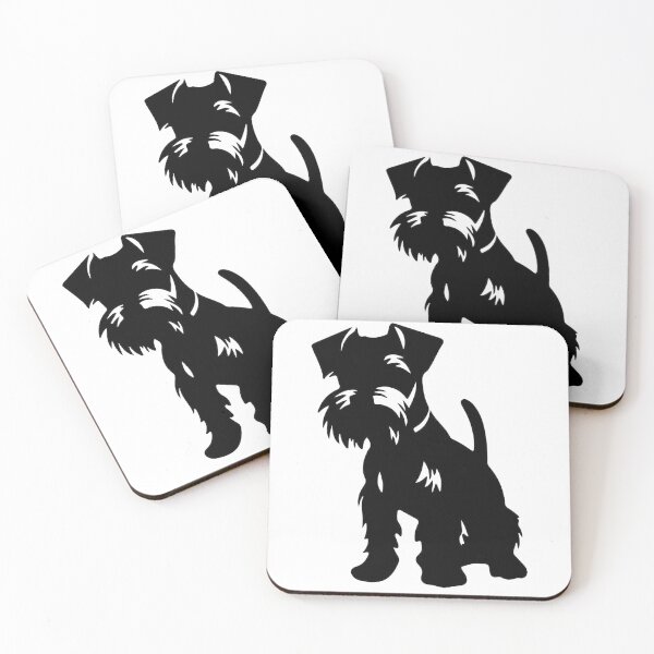Item preview, Mini Blacka Schnauzer Portrait designed and sold by hemp3x.