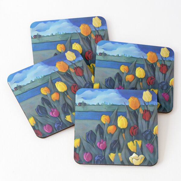 Item preview, Dutch TULIPS Floral Painting Flower designed and sold by JoyfulWhimsy.