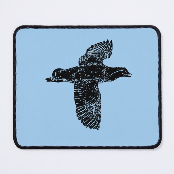 Item preview, Parakeet Auklet Flying Black Design  designed and sold by designsasstultd.